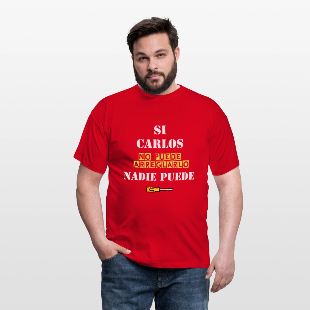 Camiseta personalizable - rojo