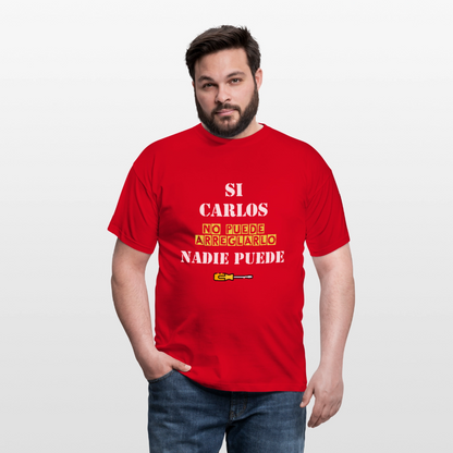 Camiseta personalizable - rojo