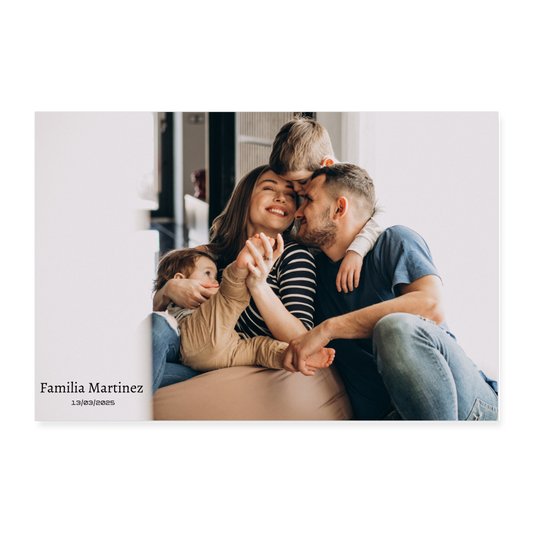 Póster 30x20 cm - blanco