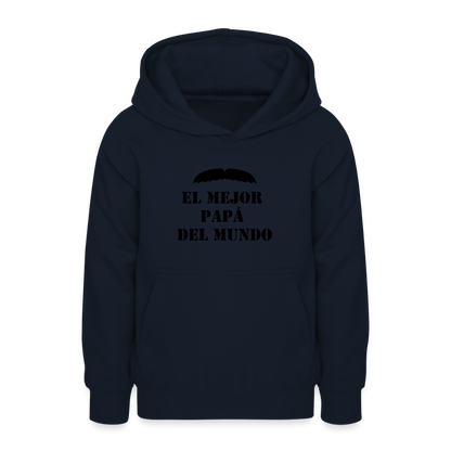 Sudadera con capucha personalizadle - azul marino
