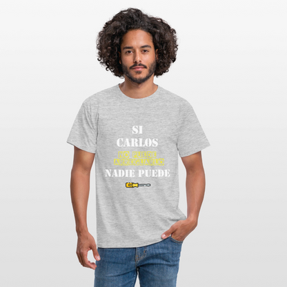 Camiseta personalizable - gris jaspeado