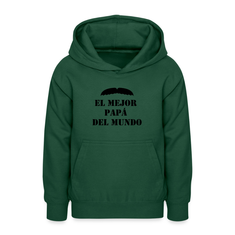 Sudadera con capucha personalizadle - verde botella