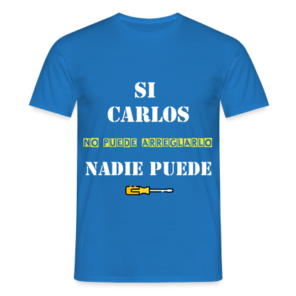 Camiseta personalizable - azul intenso