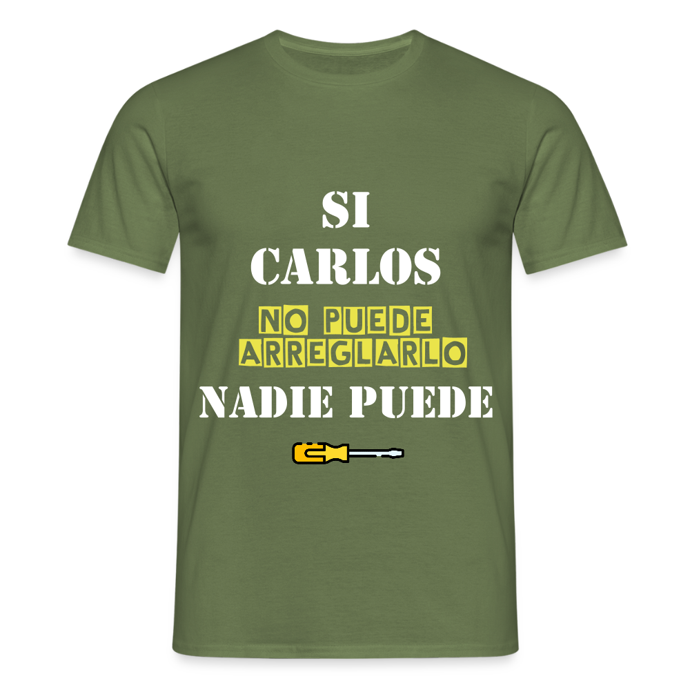 Camiseta personalizable - verde oliva