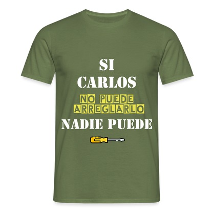 Camiseta personalizable - verde oliva