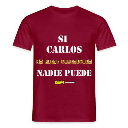 Camiseta personalizable - rojo ladrillo