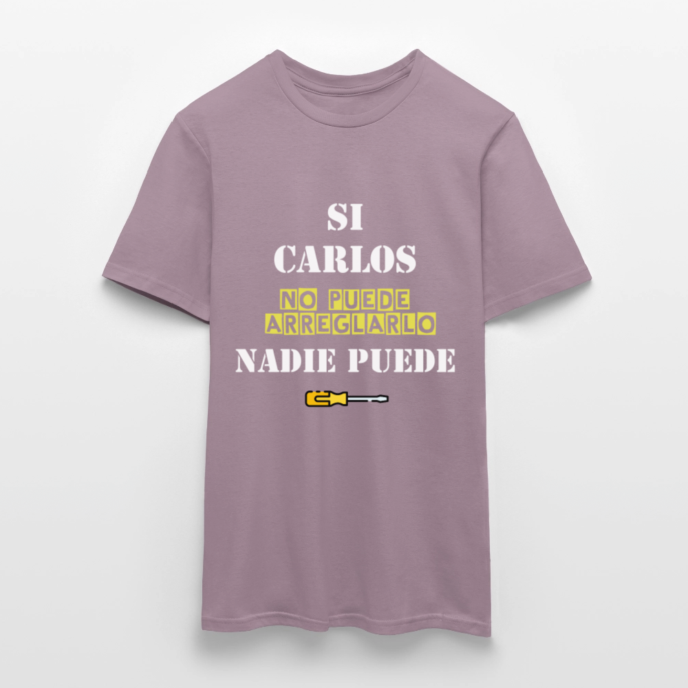 Camiseta personalizable - gris liláceo 