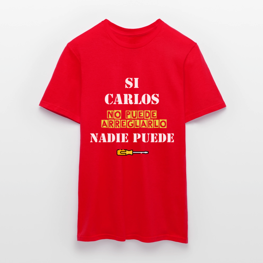Camiseta personalizable - rojo