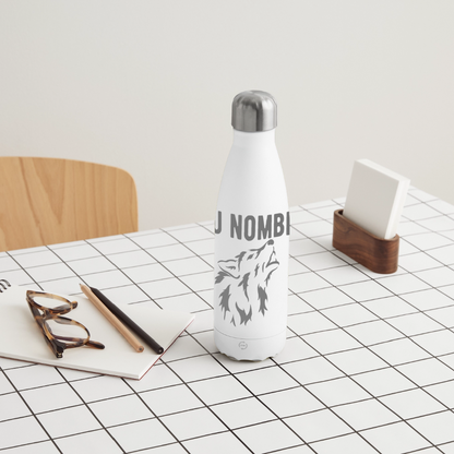 Botella de agua isotérmica 500 ml personalizable - blanco