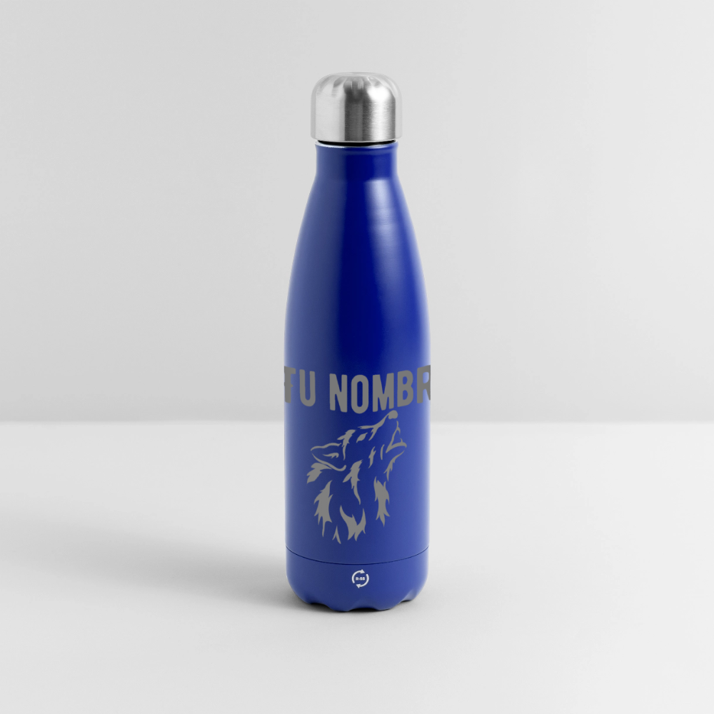 Botella de agua isotérmica 500 ml personalizable - dark blue