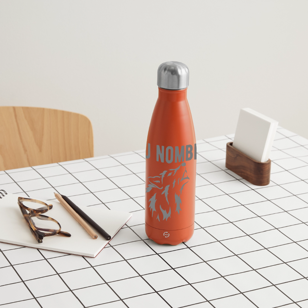 Botella de agua isotérmica 500 ml personalizable - terra