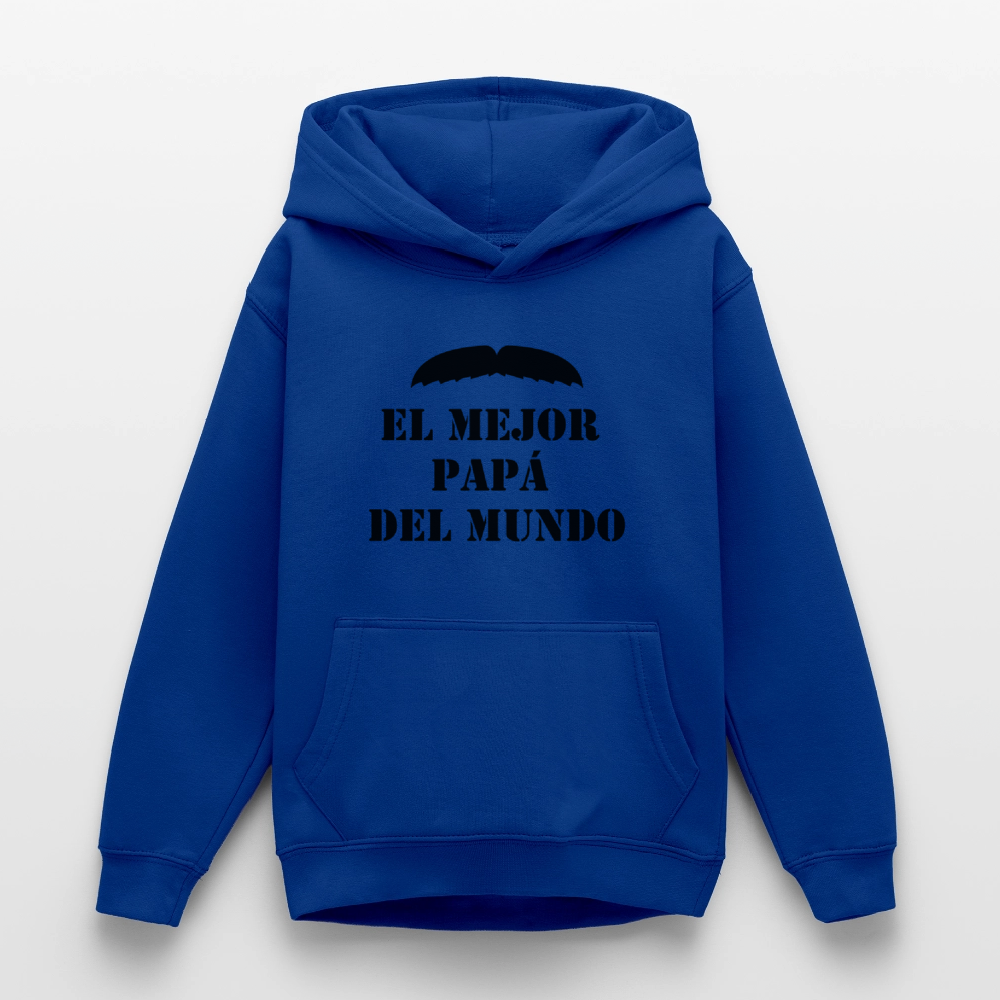 Sudadera con capucha personalizadle - azul royal