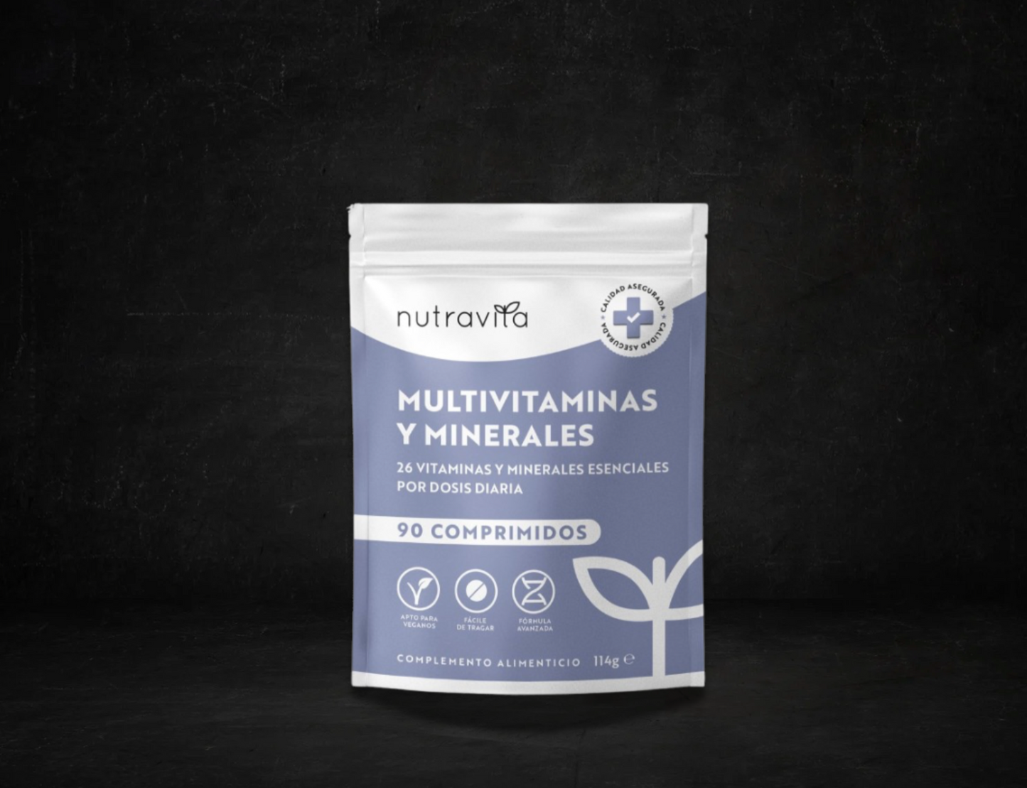 Multivitaminas y Minerales - 90 Comprimidos Veganos