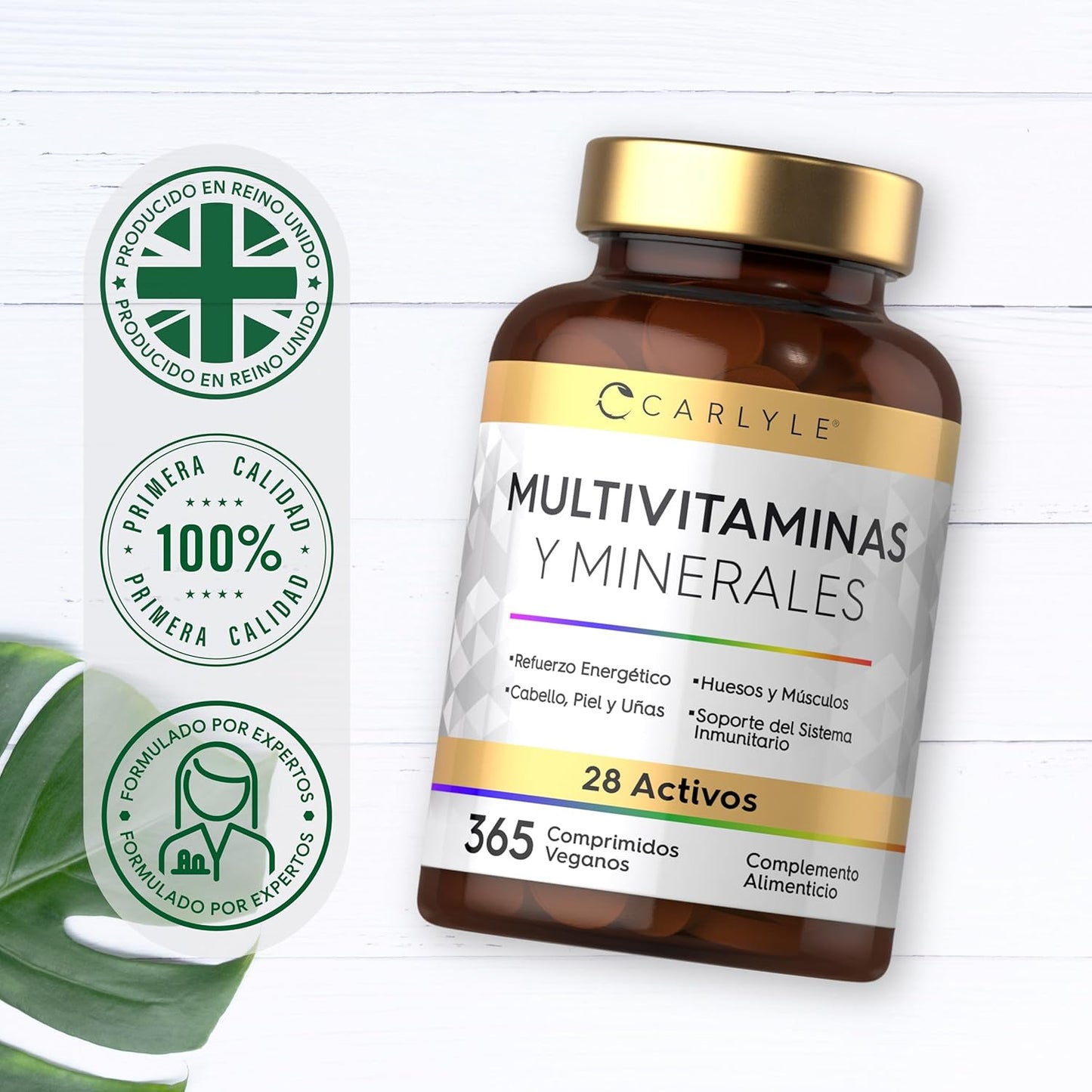 Multivitaminas y Minerales - 365 comprimidos veganos